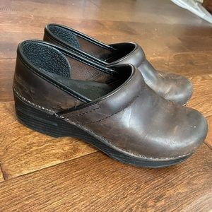 Dark Brown Dansko Clogs